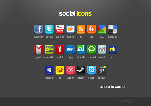 Ikony społecznościowe